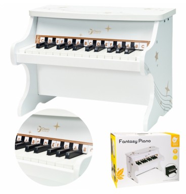 CLASSIC WORLD medinis pianinas vaikams + mokymosi knyga