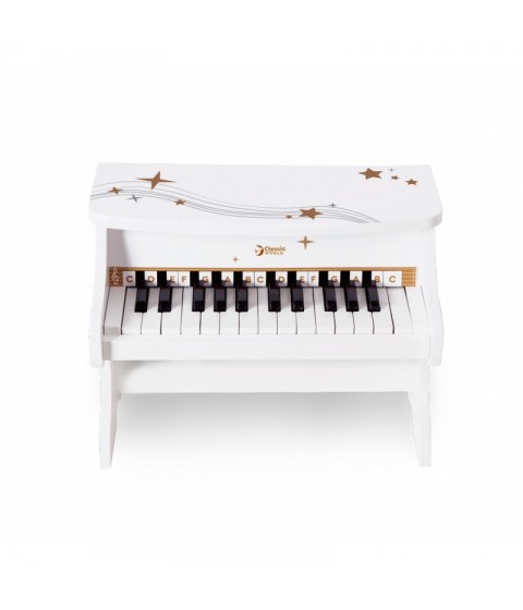 CLASSIC WORLD medinis pianinas vaikams + mokymosi knyga