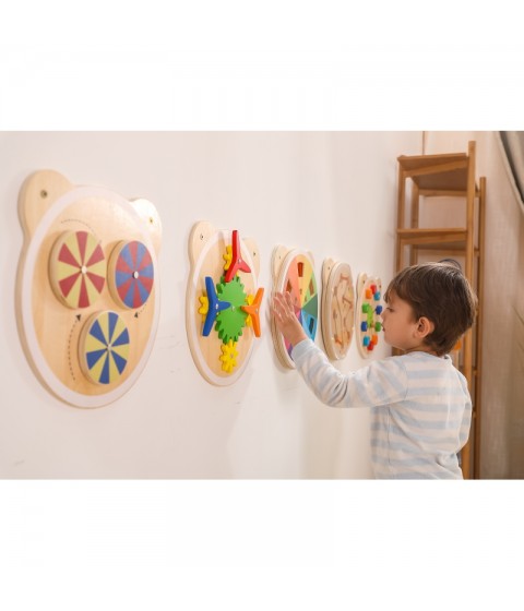 VIGA medinė vėjo malūnėlio lenta FSC Montessori sertifikatas