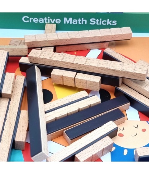 TOOKY TOY Dėlionės Loginis žaidimas Dėlionės Magnetiniai kaladėlės vaikams 49 vnt.