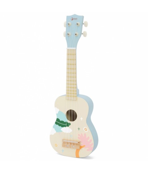 CLASSIC WORLD medinė ukulelė vaikams, mėlyna