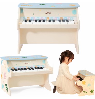 CLASSIC WORLD muzikinis fortepijonas vaikams, besimokantiems groti + knygelė
