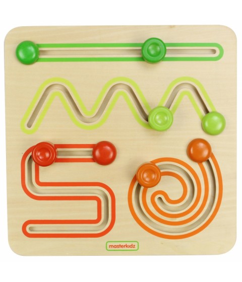 MASTERKIDZ Montessori labirinto stumdomas stalo žaidimas