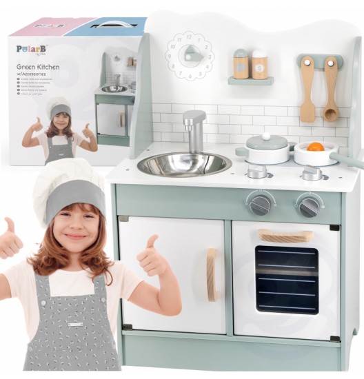 VIGA PolarB medinė virtuvė su ekologiškais priedais