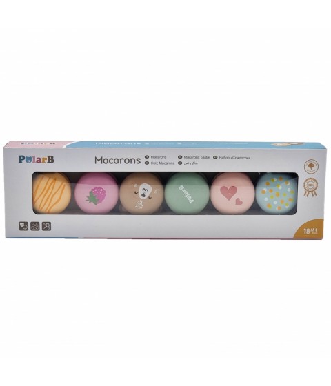 VIGA PolarB mediniai sausainiai, sausainiai, konditerijos rinkinys, macarons