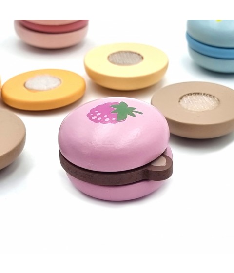 VIGA PolarB mediniai sausainiai, sausainiai, konditerijos rinkinys, macarons