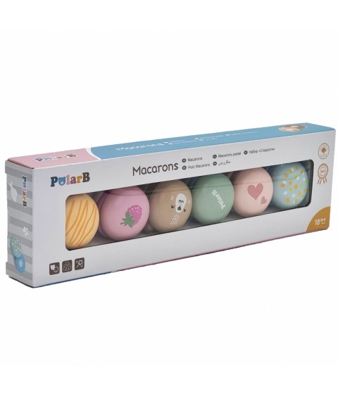 VIGA PolarB mediniai sausainiai, sausainiai, konditerijos rinkinys, macarons