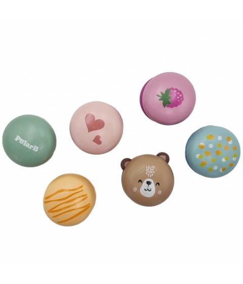 VIGA PolarB mediniai sausainiai, sausainiai, konditerijos rinkinys, macarons