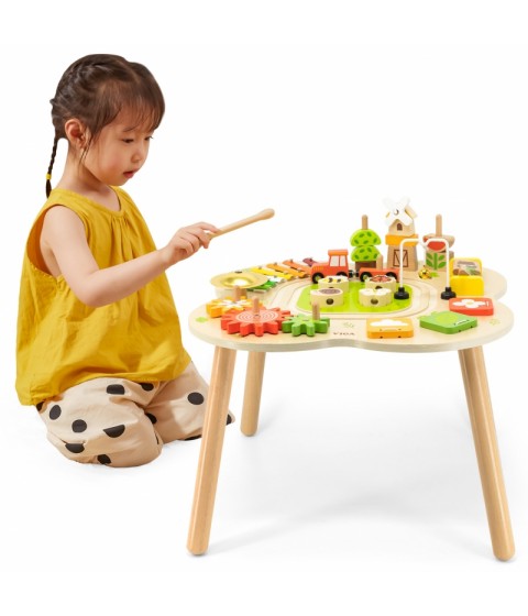 VIGA PolarB edukaciniai stalo užsiėmimai, piramidės formos cimbolai, sensorinė Montessori sistema