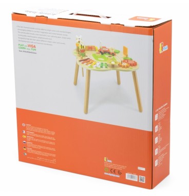 VIGA PolarB edukaciniai stalo užsiėmimai, piramidės formos cimbolai, sensorinė Montessori sistema