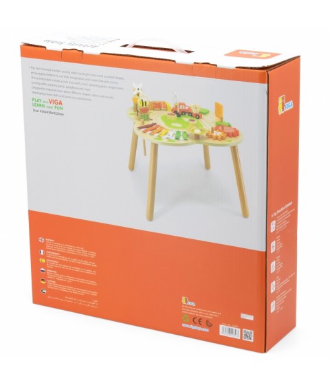 VIGA PolarB edukaciniai stalo užsiėmimai, piramidės formos cimbolai, sensorinė Montessori sistema