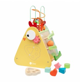 CLASSIC WORLD Montessori kubai 10 vienetų Happy Farm XXL