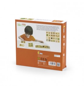 VIGA medinė dėlionė „Priešingybės“