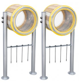 CLASSIC WORLD EDU XXL būgnų rinkinys, 2 vnt., sodo mušamieji instrumentai