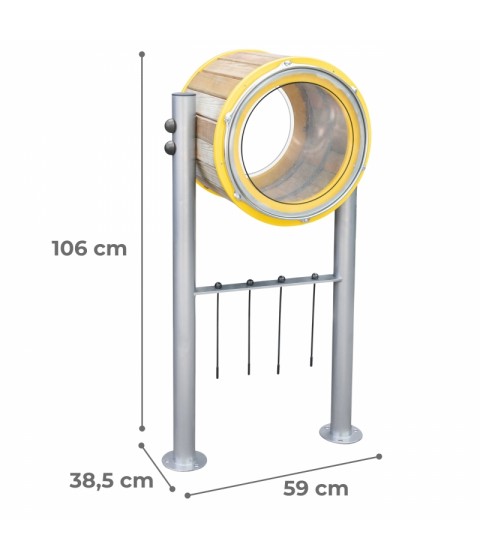 CLASSIC WORLD EDU XXL būgnų rinkinys, 2 vnt., sodo mušamieji instrumentai
