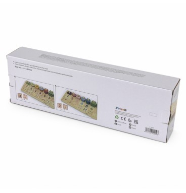 VIGA PolarB Medinis Abacus Montessori numerių rūšiuotojas