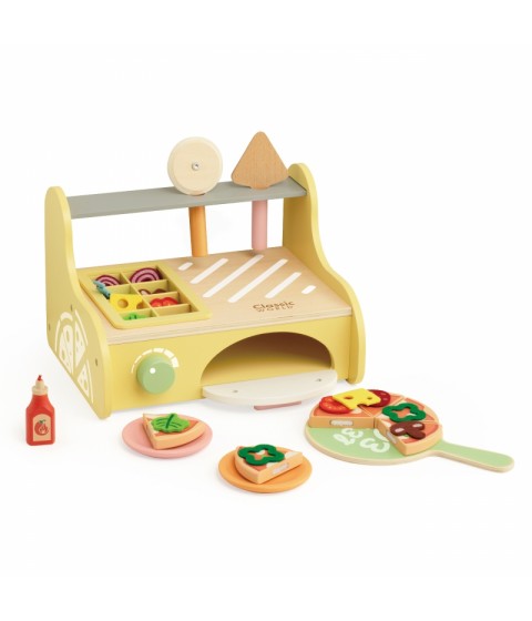 CLASSIC WORLD Drewniany Piec do Pizzy Oven Pizza 3+ FSC