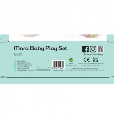 CLASSIC WORLD Pastelinių spalvų motorolerių rinkinys kūdikiams, pirmieji žaislai nuo gimimo