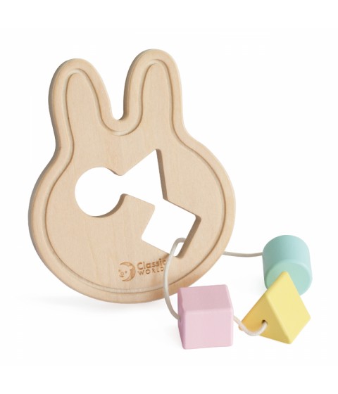 CLASSIC WORLD Pastel Baby Box Pirmieji mokymosi žaislai nuo 12 iki 18 mėnesių