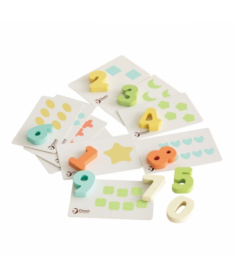 CLASSIC WORLD Pastel Baby Box Pirmieji mokymosi žaislai nuo 12 iki 18 mėnesių