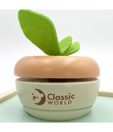 CLASSIC WORLD Pastelinių spalvų edukacinis rinkinys vaikams nuo 6 iki 12 mėnesių