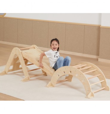 VIGA medinės kopėčios Pikler laipiojimo trikampis Montessori