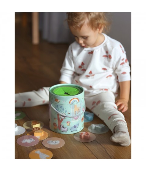 WOOPIE GREEN Touch & Match paslapčių dėžutė FSC