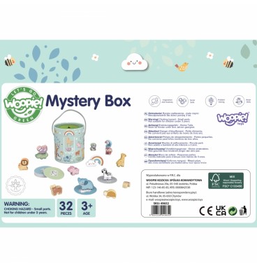 WOOPIE GREEN Touch & Match paslapčių dėžutė FSC