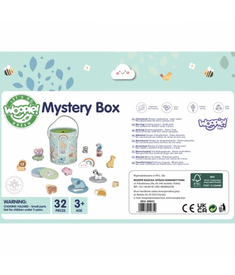 WOOPIE GREEN Touch & Match paslapčių dėžutė FSC