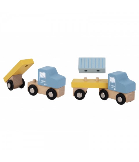 TOOKY TOY medinis uosto krano rinkinys