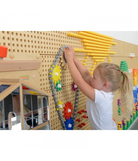 MASTERKIDZ priedų rinkinys, mišrūs kaiščiai, varžtai, įrankiai, 352 vnt.