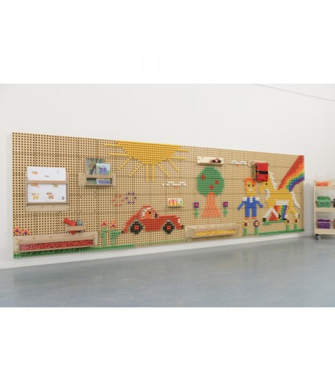 MASTERKIDZ kūrybinė STEM mokslo lenta, 120x80 cm, be tvirtinimo plokštės