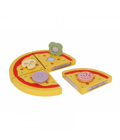 TOOKY TOY ŽAISLŲ PICERIA Medinės picos krosnies priedai