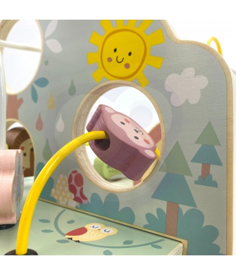 TOOKY TOY medinis variklio kilpos miško labirintas