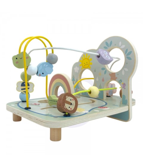 TOOKY TOY Medinis motorinis kilpos miško labirintas