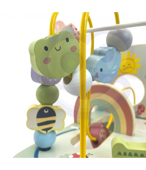 TOOKY TOY medinis variklio kilpos miško labirintas