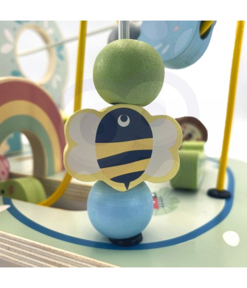 TOOKY TOY medinis variklio kilpos miško labirintas