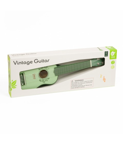 CLASSIC WORLD medinė vintažinė gitara vaikams nuo 3 metų