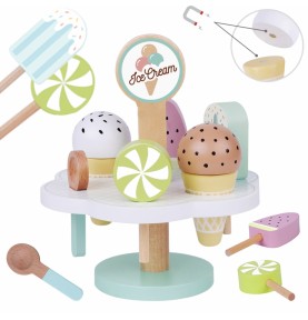 TOOKY TOY medinis magnetinis ledų stovas