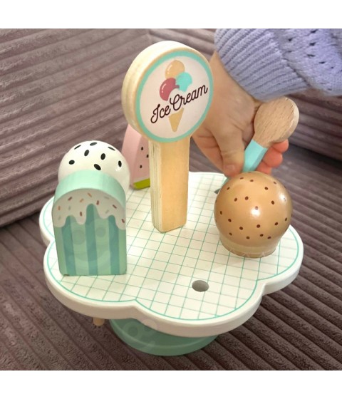 TOOKY TOY medinis magnetinis ledų stovas