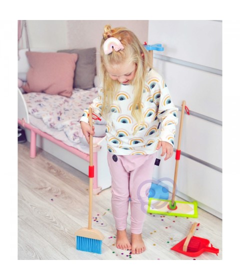 TOOKY TOY medinis valymo rinkinys vaikams, 6 vnt.