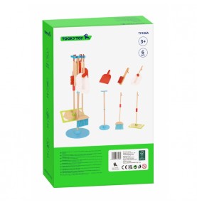 TOOKY TOY medinis valymo rinkinys vaikams, 6 vnt.