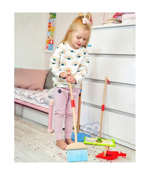 TOOKY TOY medinis valymo rinkinys vaikams, 6 vnt.