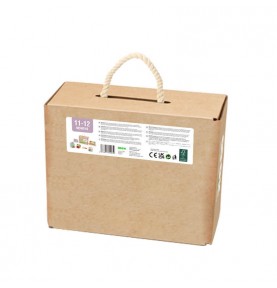 TOOKY TOY Žaislų dėžutė XXL Montessori edukacinė 5in1 sensorinė dėžutė 11-12 mėnesių