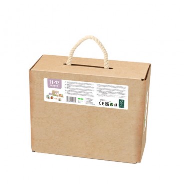 TOOKY TOY Žaislų dėžutė XXL Montessori edukacinė 5in1 sensorinė dėžutė 11-12 mėnesių