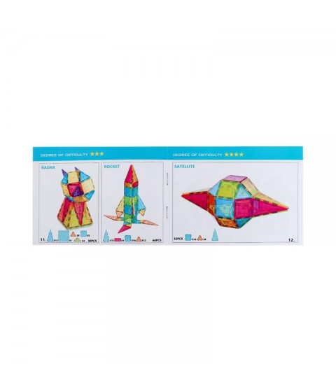 WOOPIE 3D Montessori magnetiniai konstruktoriai