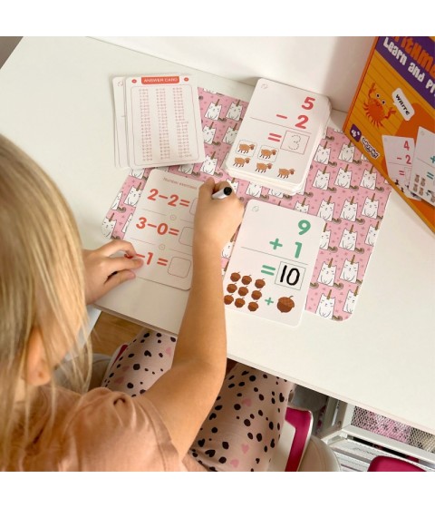 WOOPIE edukacinės kortelės skaičiavimo mokymuisi