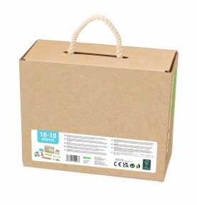 TOOKY TOY Žaislų dėžutė XXL Montessori edukacinė 7in1 sensorinė dėžutė 16-18 mėnesių