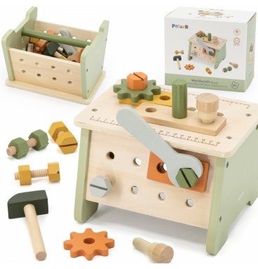 VIGA PolarB Mini Workshop 2in1 Toolbox medinis rinkinys
