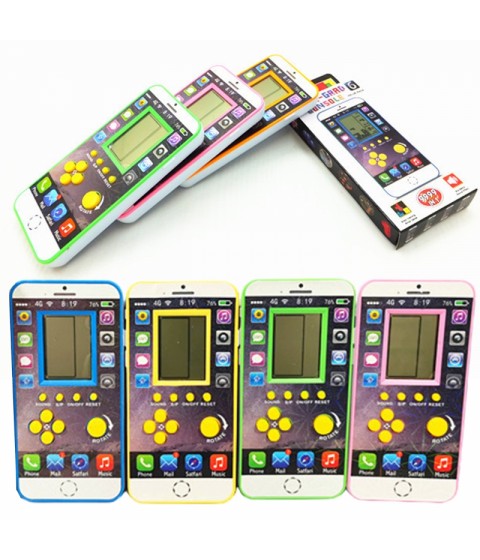 WOOPIE elektroninis mini Tetris žaidimas kišeninėje versijoje
